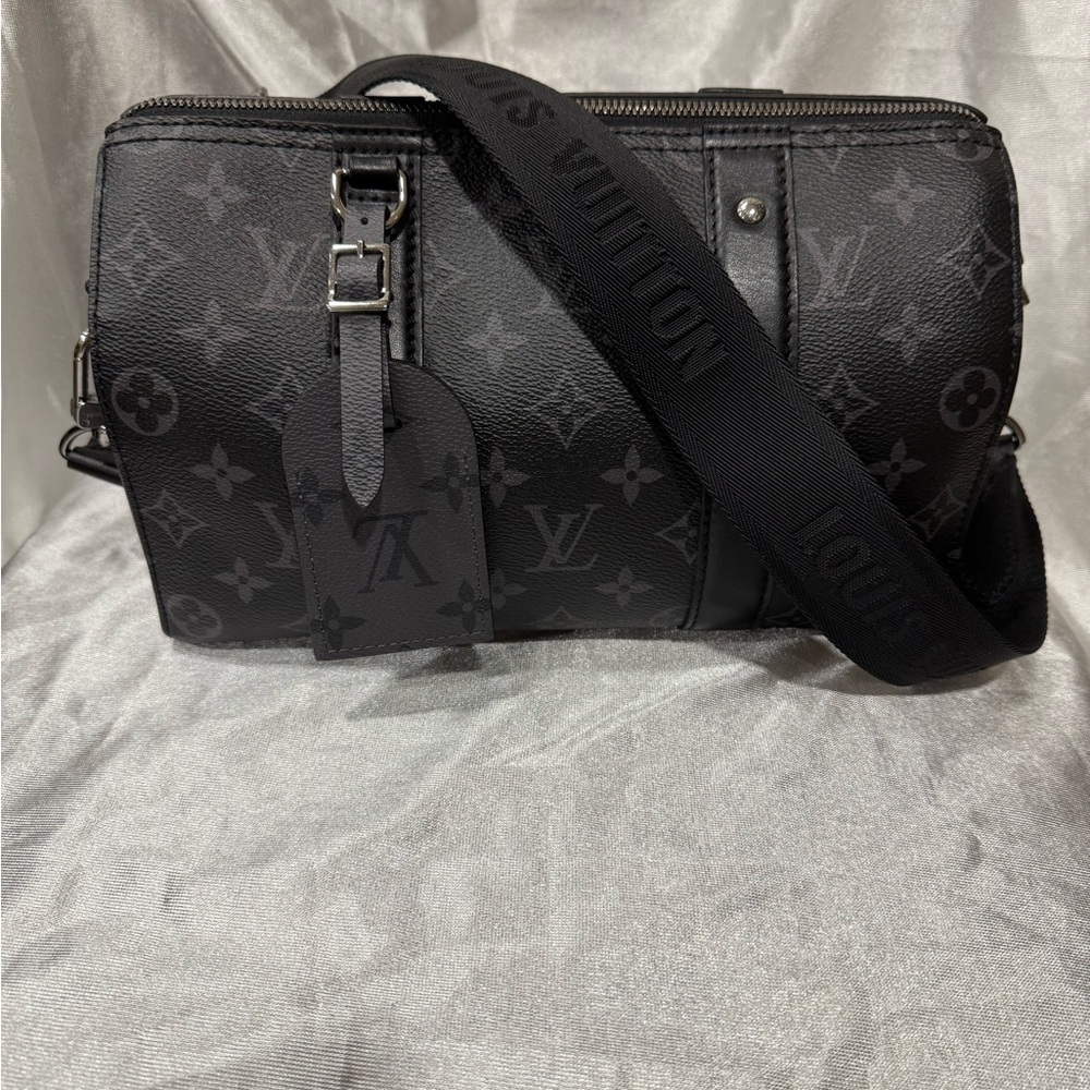Louis Vuitton Black Monogram Shoulder Bag